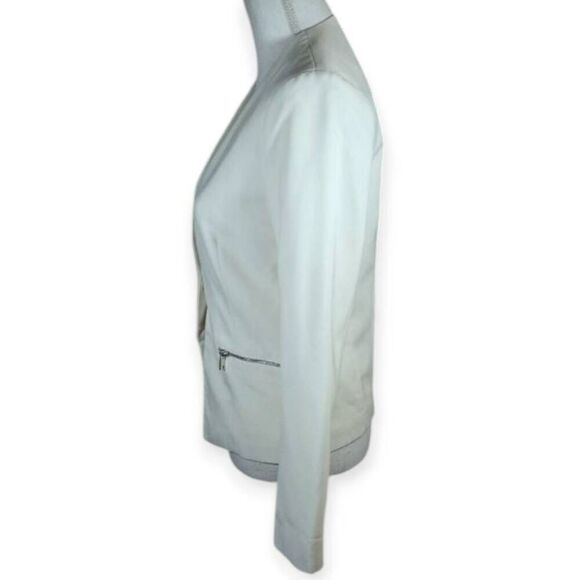 FOREVER 21 CREAM/WHITE BLAZER SZ.S EUC. - Picture 2 of 6
